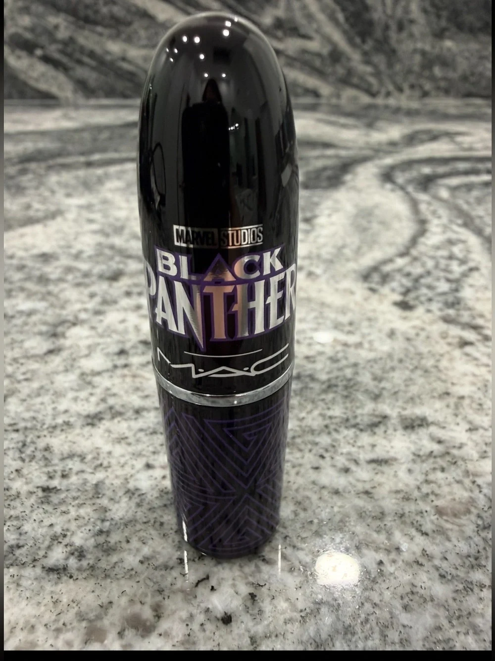 MAC Marvel Black Panther Lipstick in Royal Integrity